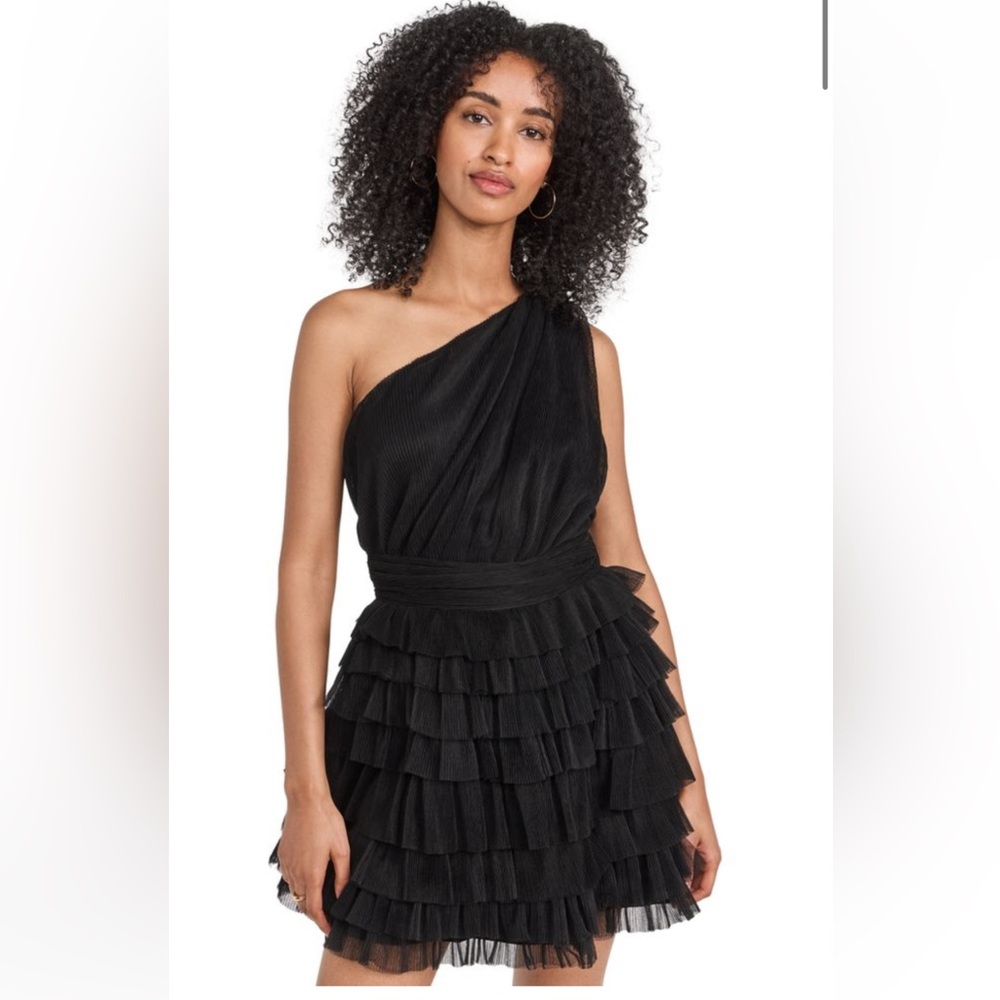 REVOLVE One shoulder Tulle Mini Dress